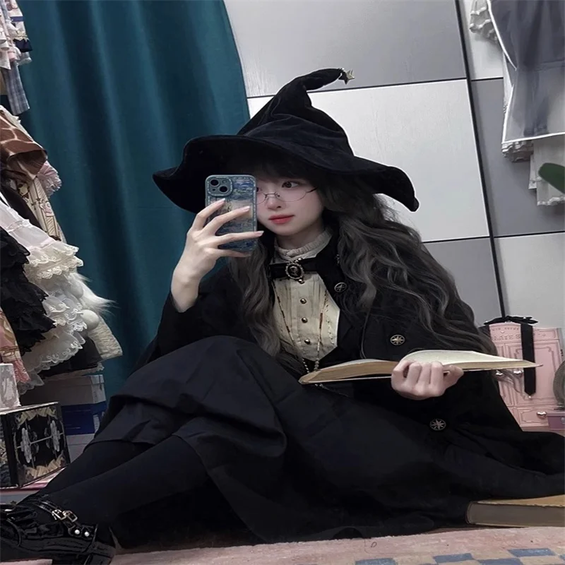 Sexy Costume For Halloween Woman Dress Dark Black Gothic Lolita Bubble Sleeve Female Fall Winter Long Cosplay Long Dress Party
Sexy Costume For Halloween Woman Dress Dark Black Gothic Lolita Bubble Sleeve Female Fall Winter Long Cosplay Long Dress Party