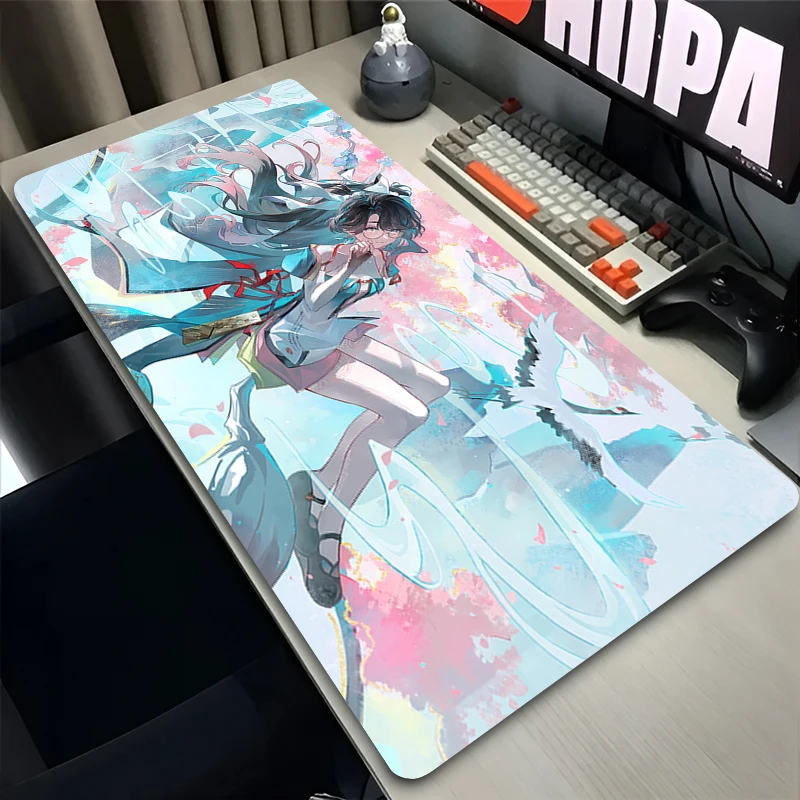 Mouse Pad Laptop Anime Extended Desktop Mat Computer Gamer HD Mousepad PC Gaming Accessories Wuthering Waves Zhezhi Keyboard Pad
Mouse Pad Laptop Anime Extended Desktop Mat Computer Gamer HD Mousepad PC Gaming Accessories Wuthering Waves Zhezhi Keyboard Pad