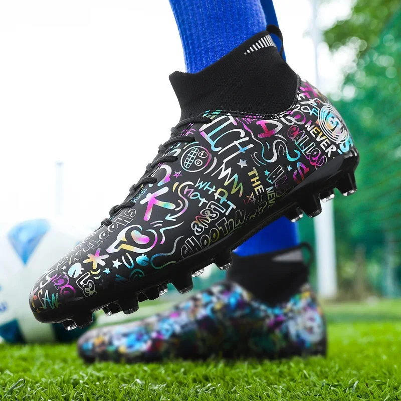 Men Soccer Shoes Original Grass Training TF/FG Futsal Football Boots Outdoor Sports Childrens Football Shoes for Kids
Men Soccer Shoes Original Grass Training TF/FG Futsal Football Boots Outdoor Sports Childrens Football Shoes for Kids