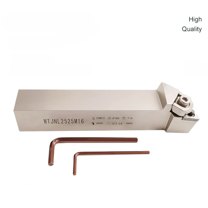 Alloy spring steel WTJNR1616H16 WTJNR2020K16 WTJNR2525M16 CNC tool holder External turning tool For TNMG1604 cnc insert
Alloy spring steel WTJNR1616H16 WTJNR2020K16 WTJNR2525M16 CNC tool holder External turning tool For TNMG1604 cnc insert