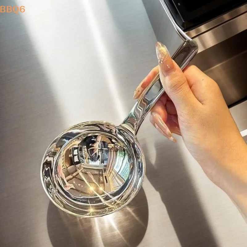 *1Pcs 201 Stainless Steel Short Handle Tablespoons Large Ramen Bouillon Round Soup Spoon
*1Pcs 201 Stainless Steel Short Handle Tablespoons Large Ramen Bouillon Round Soup Spoon