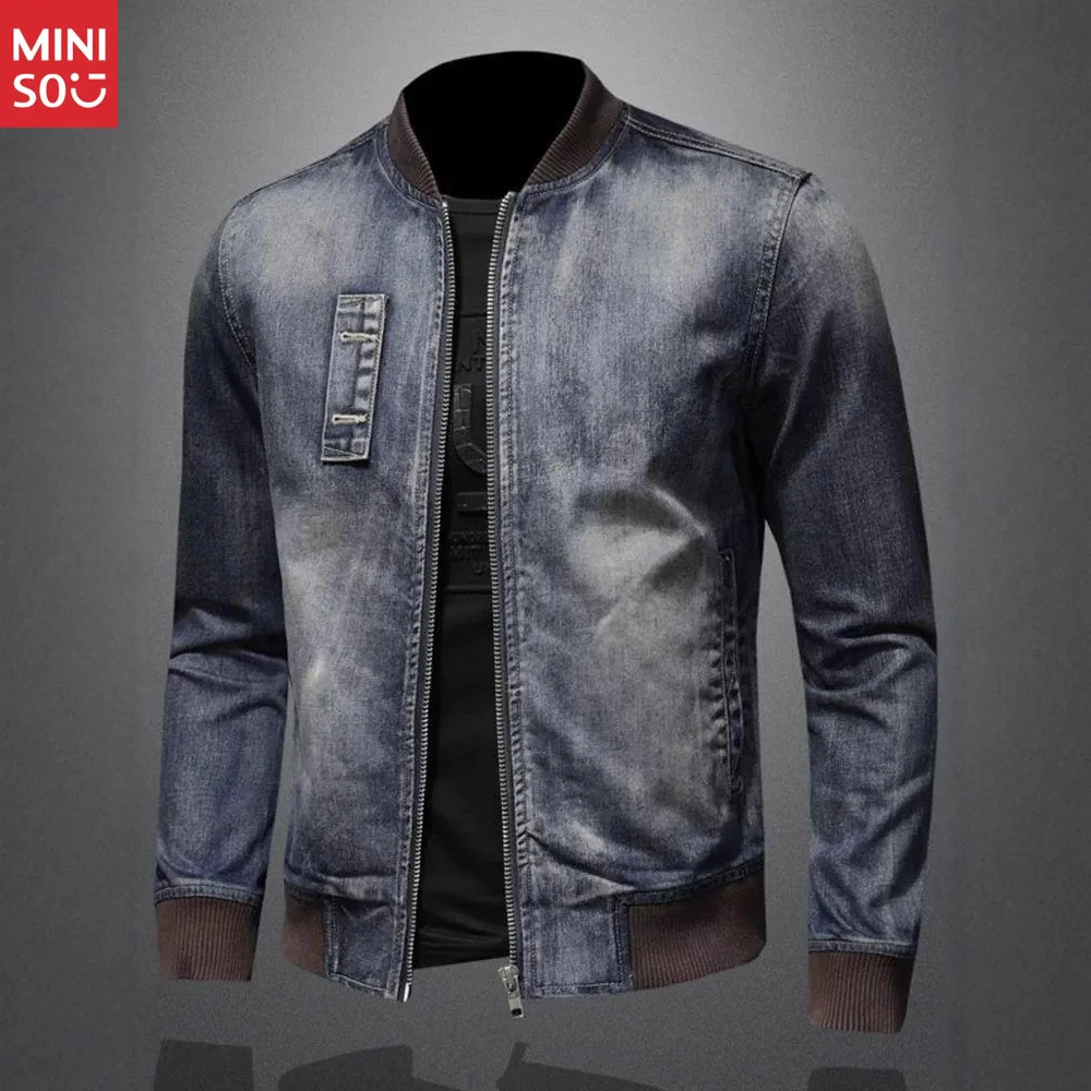 Marvel Venom Men's Denim Jacket European and American Casual Vintage Large Size Stand-up Cycling Motorcycle Clothing Trend
Marvel Venom Men's Denim Jacket European and American Casual Vintage Large Size Stand-up Cycling Motorcycle Clothing Trend