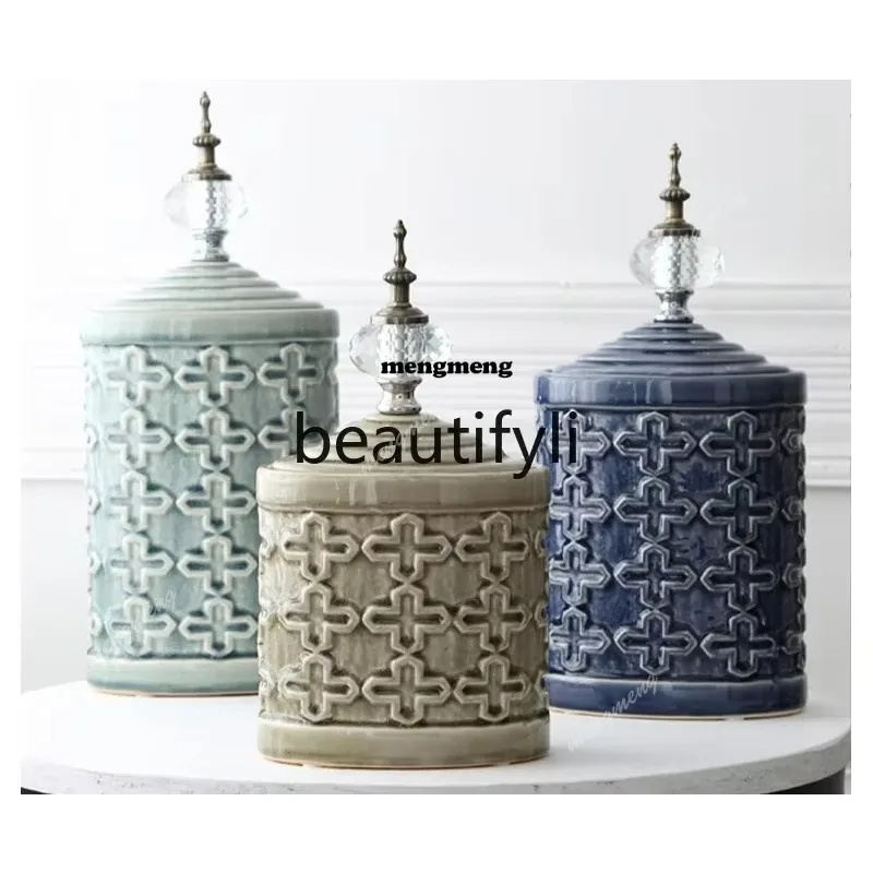 Vase ornament household decoration porcelain jar retro living room light luxury N
Vase ornament household decoration porcelain jar retro living room light luxury N