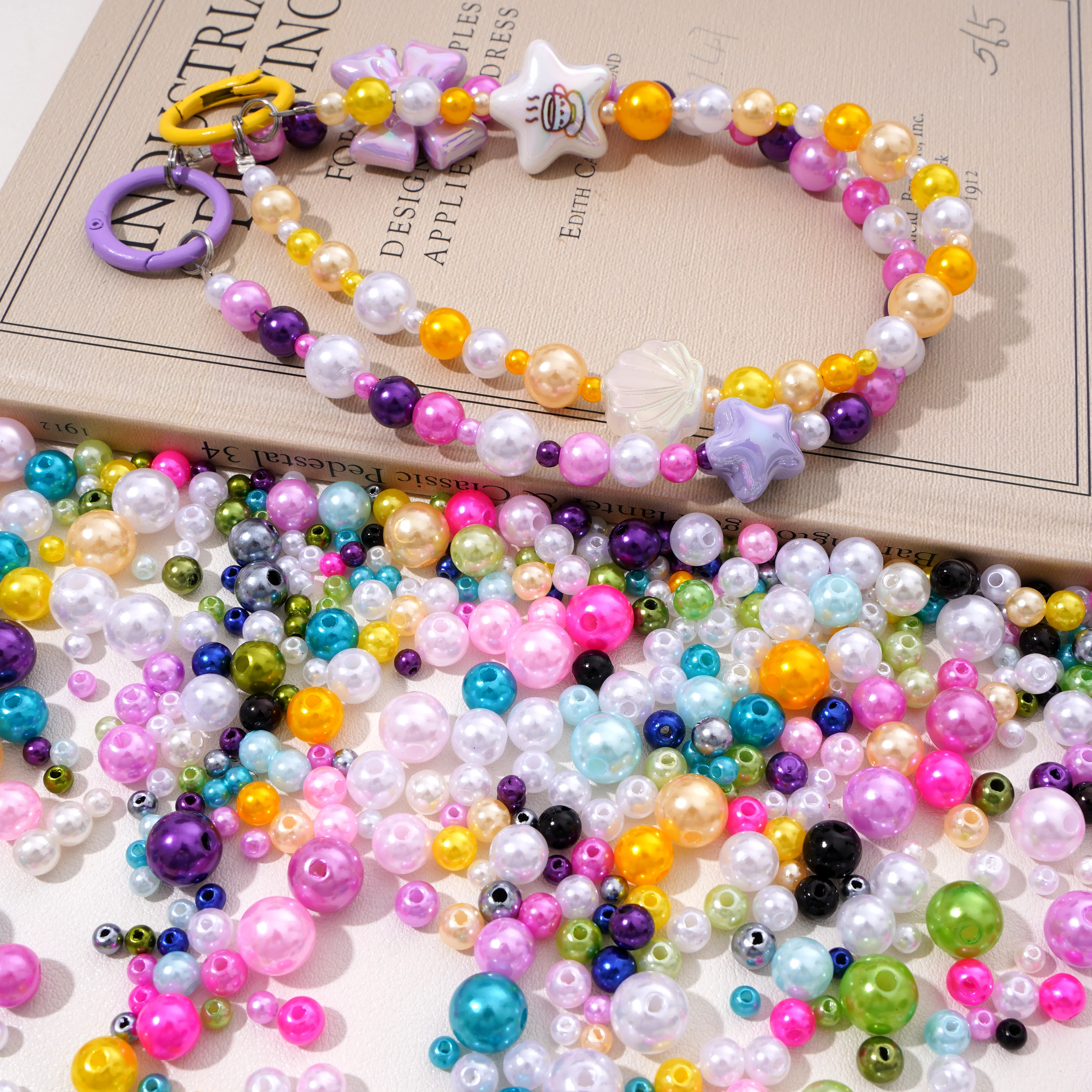 4-10mm Mixed Color ABS Imitation Pearl Bead Round Straight Hole Loose Spacer Beads For DIY Jewelry Making Bracelets Necklace
4-10mm Mixed Color ABS Imitation Pearl Bead Round Straight Hole Loose Spacer Beads For DIY Jewelry Making Bracelets Necklace