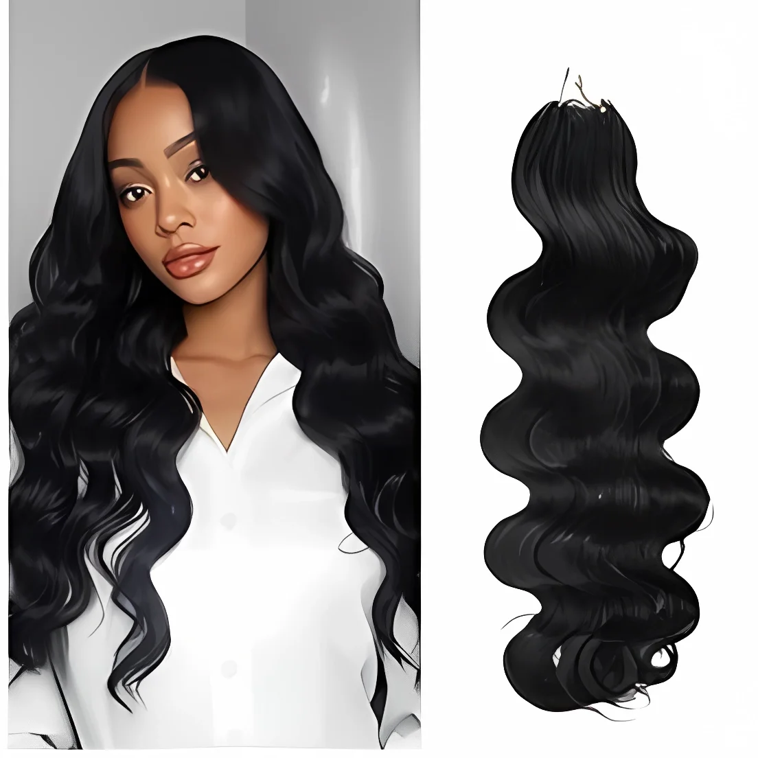 Наборы волос Body Wave из натуральных человеческих волос, 20 дюймов, 100% натуральные необработанные волосы, натуральный черный цвет, парик из человеческих волос
Наборы волос Body Wave из натуральных человеческих волос, 20 дюймов, 100% натуральные необработанные волосы, натуральный черный цвет, парик из человеческих волос