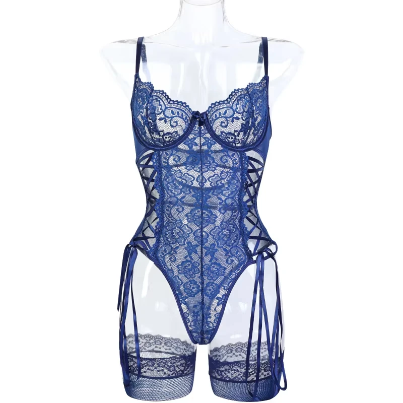 Bikini fishnet seductive one-piece lingerie swimsuit set
Bikini fishnet seductive one-piece lingerie swimsuit set