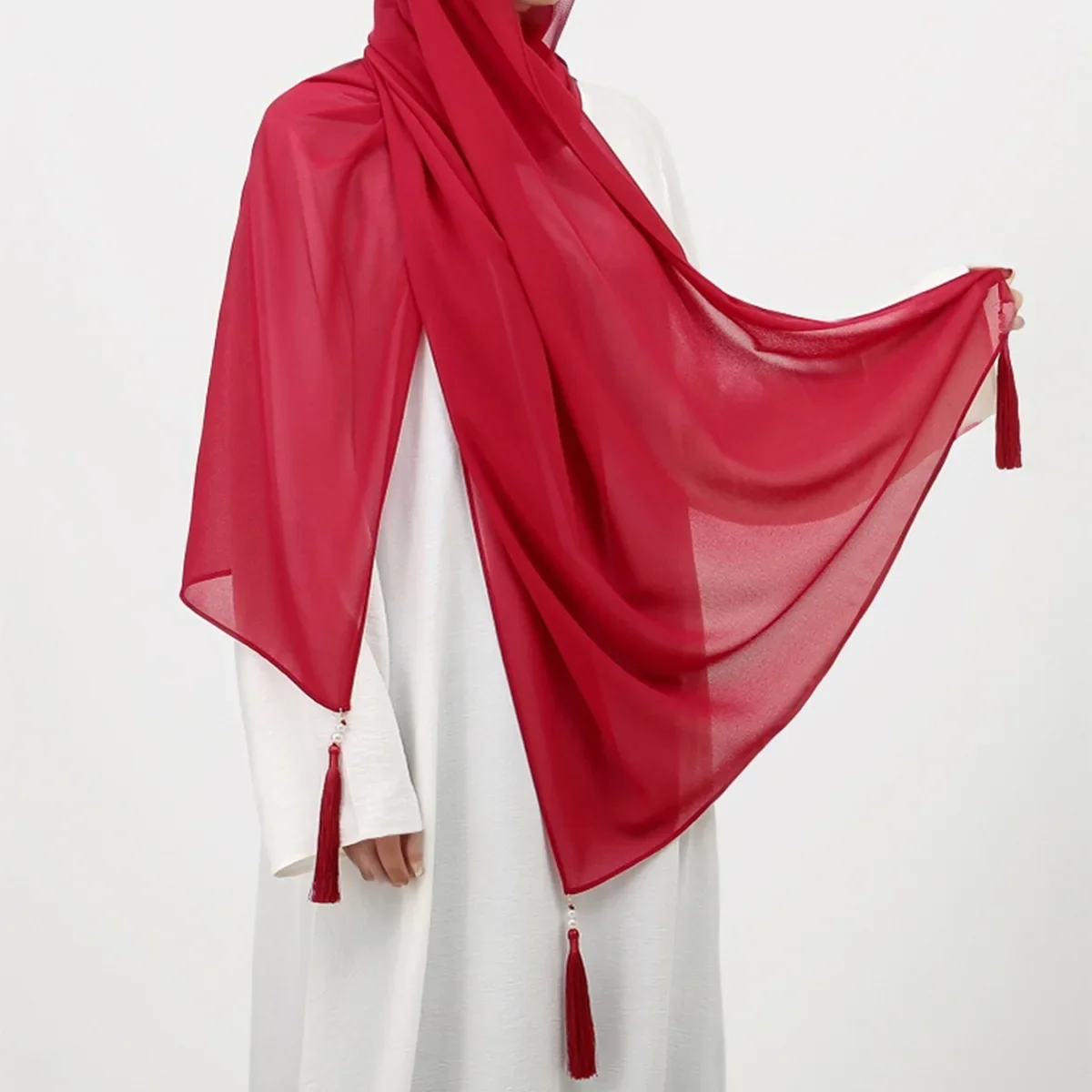 Tassel Bubble Pearl Chiffon Scarf Fringe Scarves Women Headscarf HeadWrap Shawl Bandanas Bufanda Headband Foulard Turbante Mujer
Tassel Bubble Pearl Chiffon Scarf Fringe Scarves Women Headscarf HeadWrap Shawl Bandanas Bufanda Headband Foulard Turbante Mujer