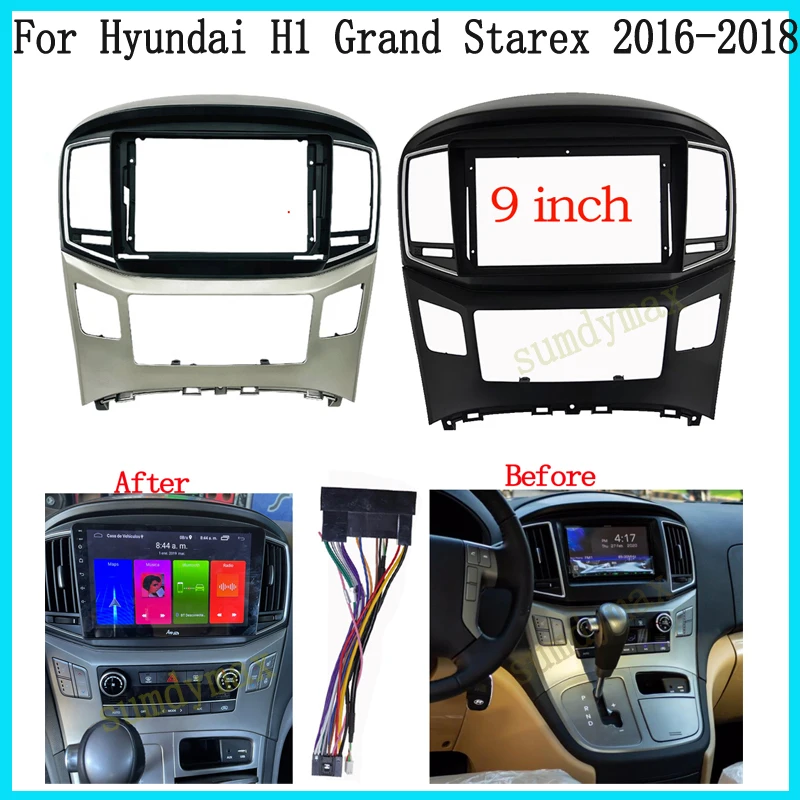 2din 9 "Автомобильная рамка, Кабель-адаптер для Hyundai H1 Grand Starex 2016, Android, большой экран, аудио, комплект панели
2din 9 "Автомобильная рамка, Кабель-адаптер для Hyundai H1 Grand Starex 2016, Android, большой экран, аудио, комплект панели