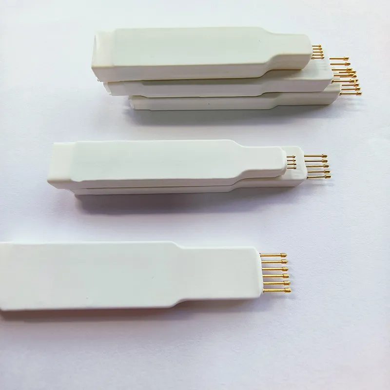 Spring Test Probe Pogo Pin for STC STM32 ARM MCU 1.27/2.0/2.54mm Pitch Programing Clip Connector for PCBA Burning