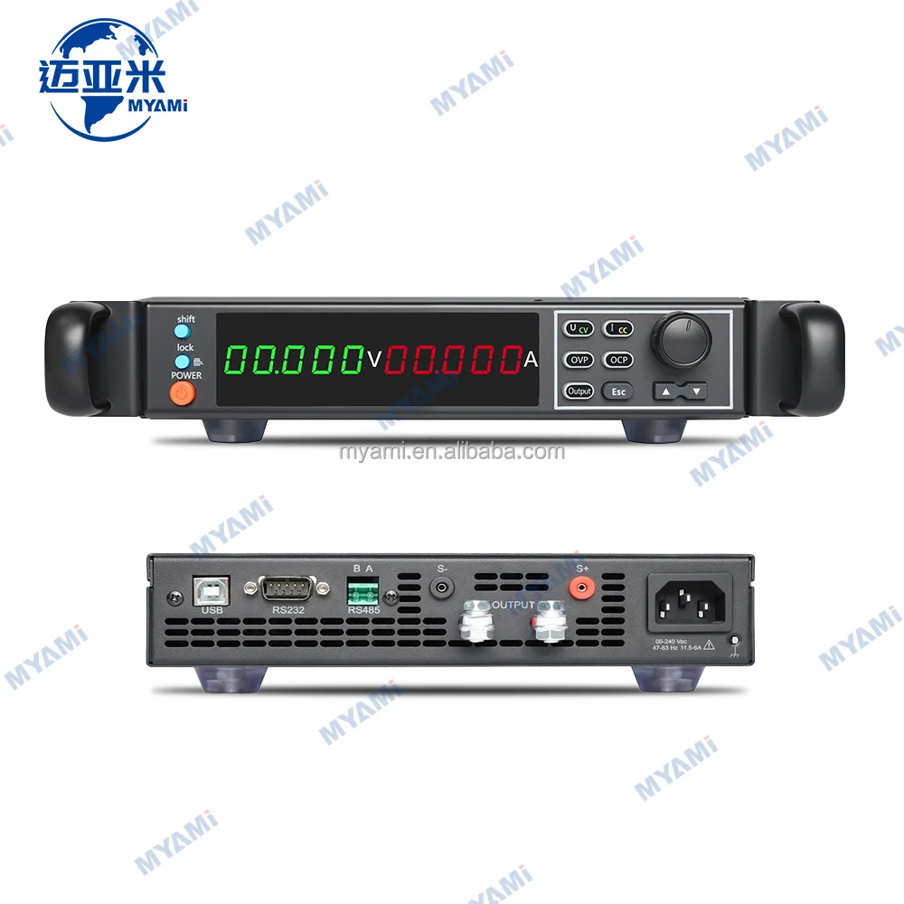 Myami newly arrived rack installation power supply 30v 20v 40v 80v adjustable laboratory 5-position desktop power supply with RS
Myami newly arrived rack installation power supply 30v 20v 40v 80v adjustable laboratory 5-position desktop power supply with RS
