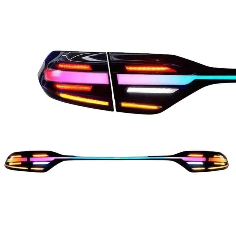 DK Motion RGB Full LED Tail Lights for US Corolla 12th Gen Levin 2020-2024 Rear Auto Lamps Assembly Smoke Lens 12V
DK Motion RGB Full LED Tail Lights for US Corolla 12th Gen Levin 2020-2024 Rear Auto Lamps Assembly Smoke Lens 12V