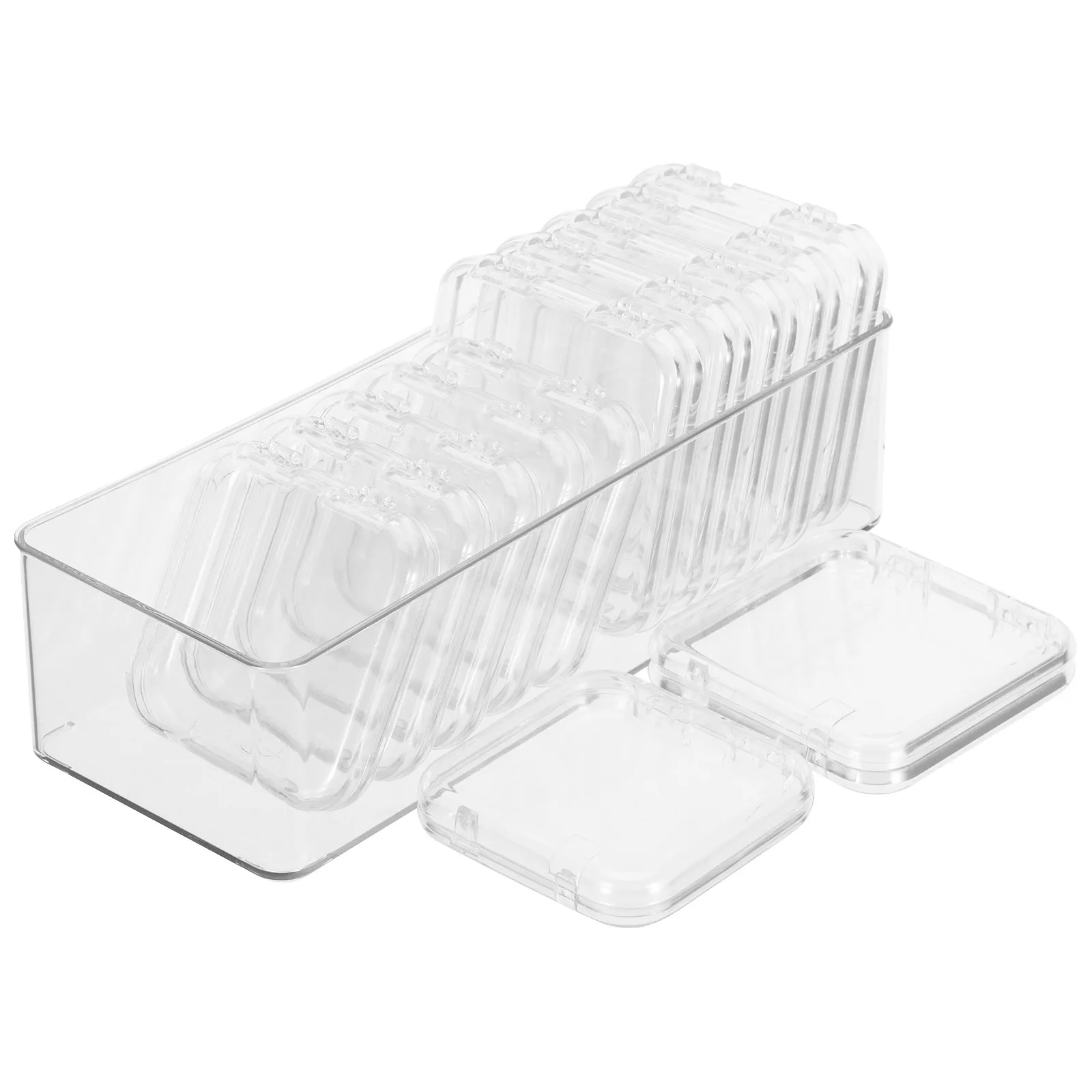 13Pcs Travel Jewelry Organizer Box Clear Portable Plastic Storage Case Stackable Earring Necklace Holder Gift Packaging Jewelry
13Pcs Travel Jewelry Organizer Box Clear Portable Plastic Storage Case Stackable Earring Necklace Holder Gift Packaging Jewelry