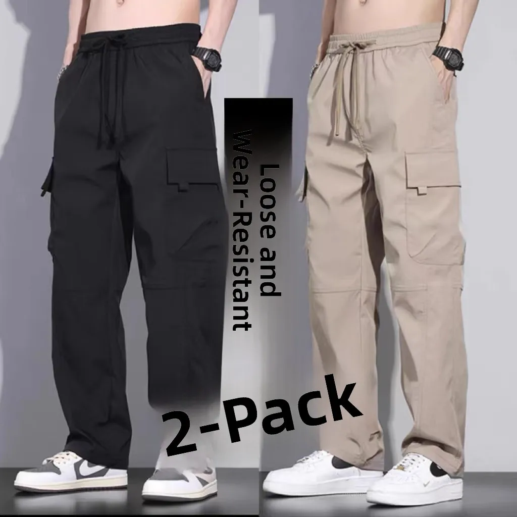 Износостойкие повседневные брюки, свободные брюки рабочей одежды большого размера для мужчин, прямые брюки с несколькими количествоми летних рабочих брюк...
Износостойкие повседневные брюки, свободные брюки рабочей одежды большого размера для мужчин, прямые брюки с несколькими количествоми летних рабочих брюк...