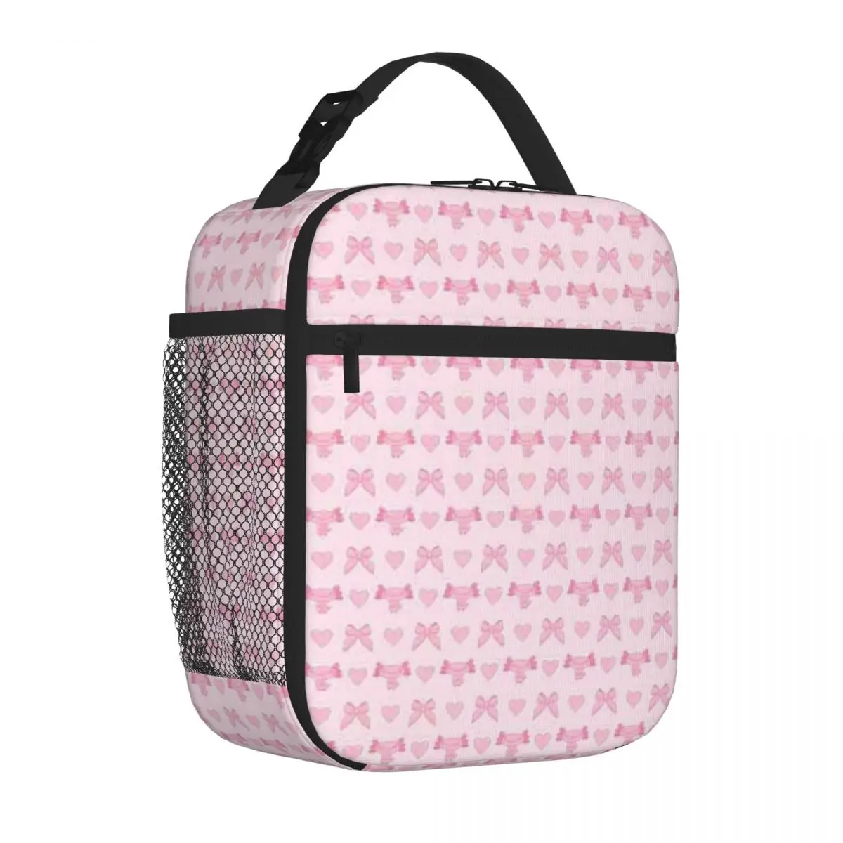 Bestselling Pastel Pink Axolotl Coquette Bow And Heart Aesthetic Striped Lunch Box Bag Office Picnic Break Meal Bag
Bestselling Pastel Pink Axolotl Coquette Bow And Heart Aesthetic Striped Lunch Box Bag Office Picnic Break Meal Bag