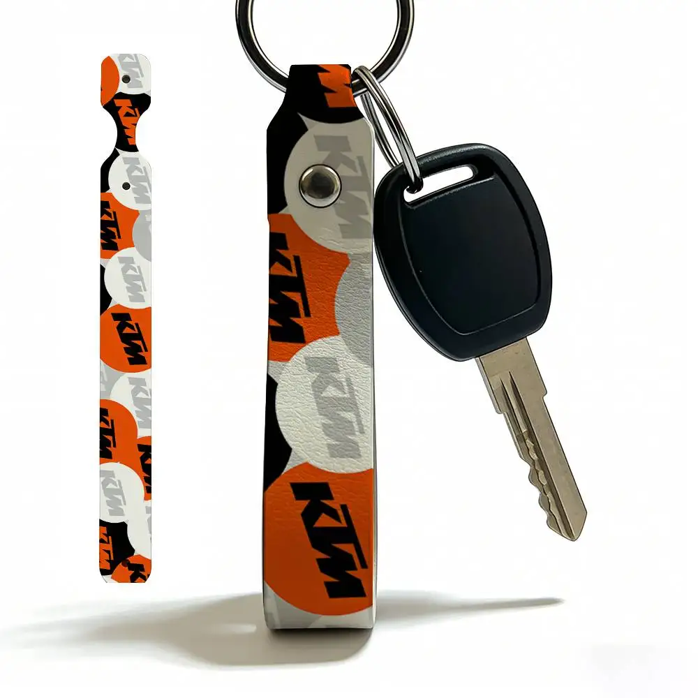 For KTM Soft PU Leather Motorcycle Keychain Lightweight Key Holder For Scooter Racing
For KTM Soft PU Leather Motorcycle Keychain Lightweight Key Holder For Scooter Racing