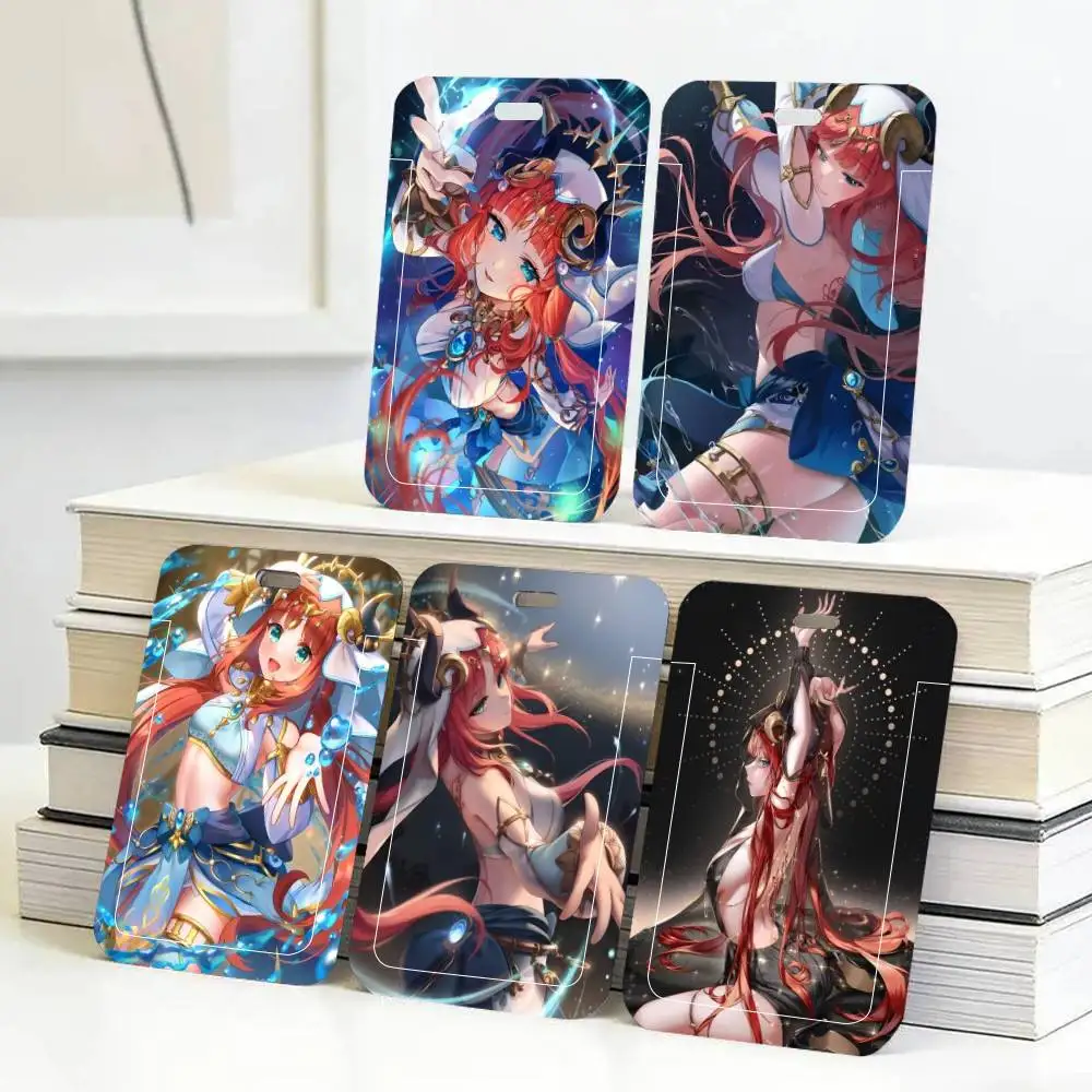 Genshin Impact Nilou Game ID Card Holder Neck Strap Pendant Door Badge Holder Lanyards Keychain Work Credential Case Gift
Genshin Impact Nilou Game ID Card Holder Neck Strap Pendant Door Badge Holder Lanyards Keychain Work Credential Case Gift