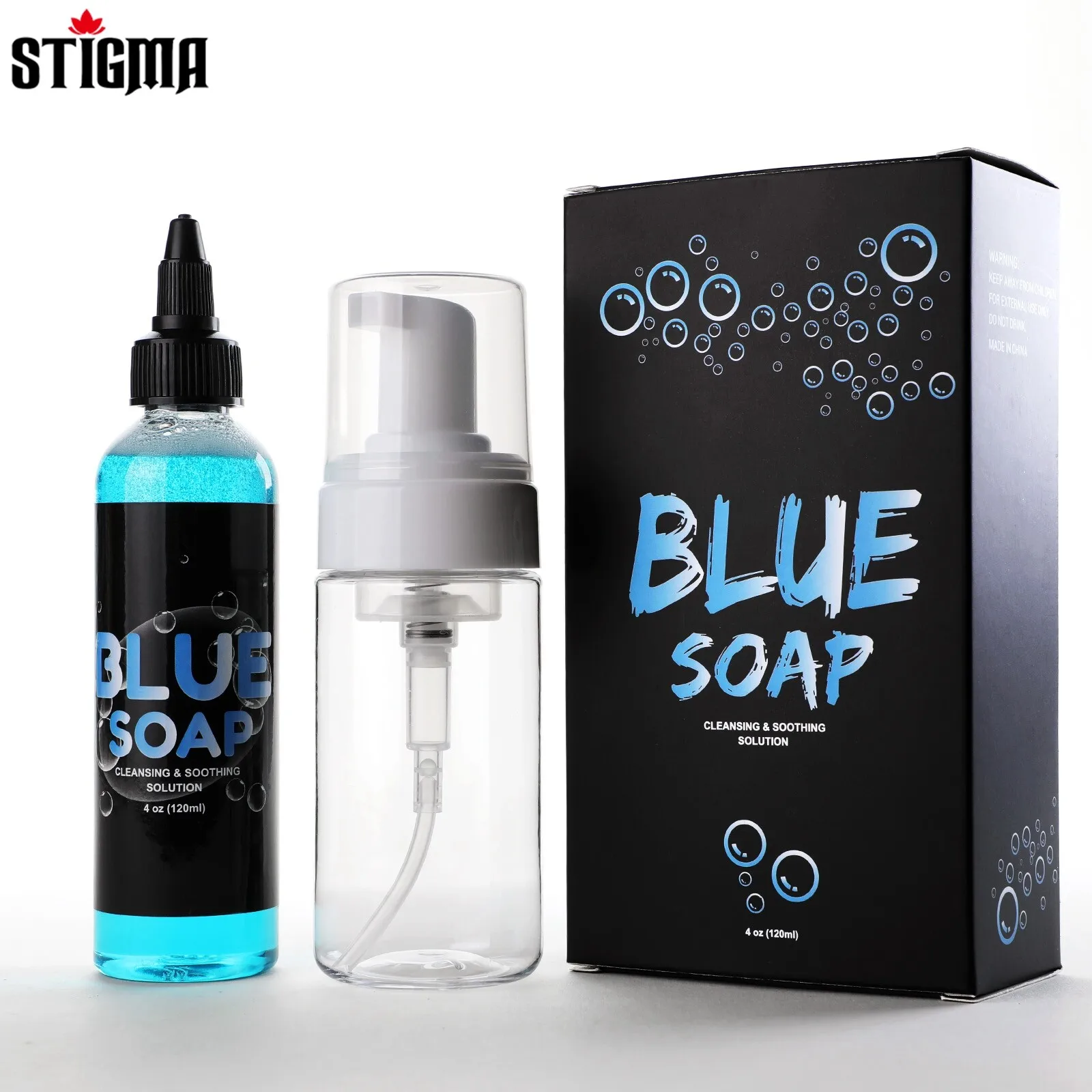 STIGMA 30/120ML Tattoo Blue Soap Cleaning & Soothing Solution Full Set Tattoo Studio Eyeliner Lip Eyebrow Supply Accessories
STIGMA 30/120ML Tattoo Blue Soap Cleaning & Soothing Solution Full Set Tattoo Studio Eyeliner Lip Eyebrow Supply Accessories