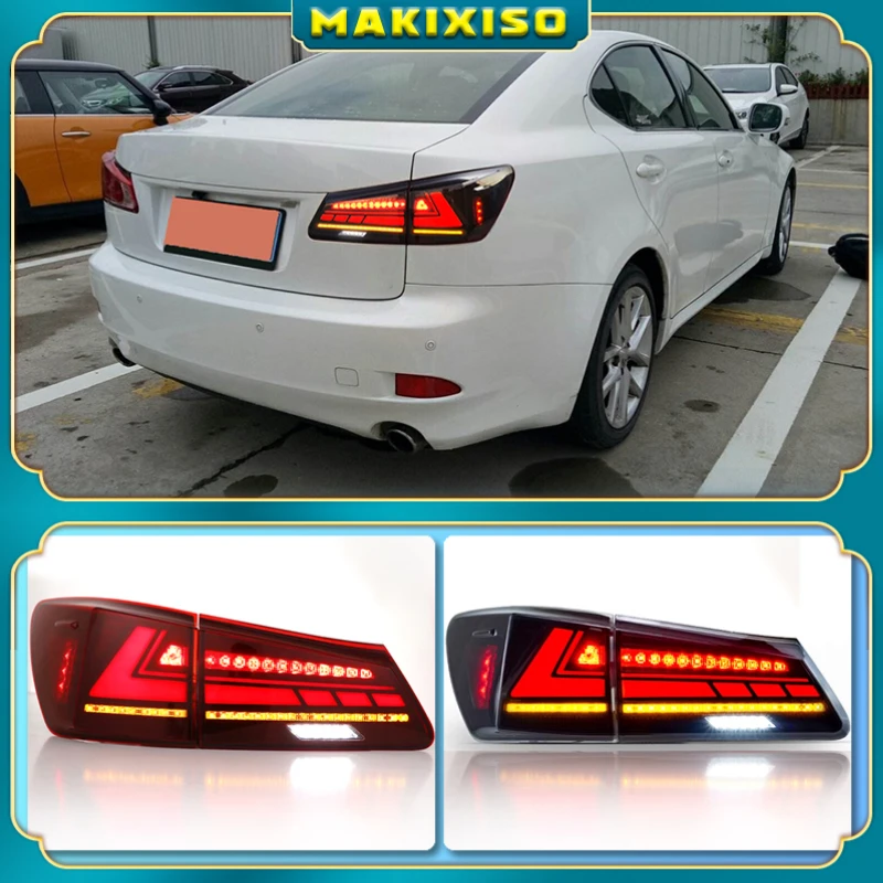 For Lexus IS250 taillights 2006-2012 IS300 LED Tail light DRL Signal Brake Reverse Auto Accessories
For Lexus IS250 taillights 2006-2012 IS300 LED Tail light DRL Signal Brake Reverse Auto Accessories