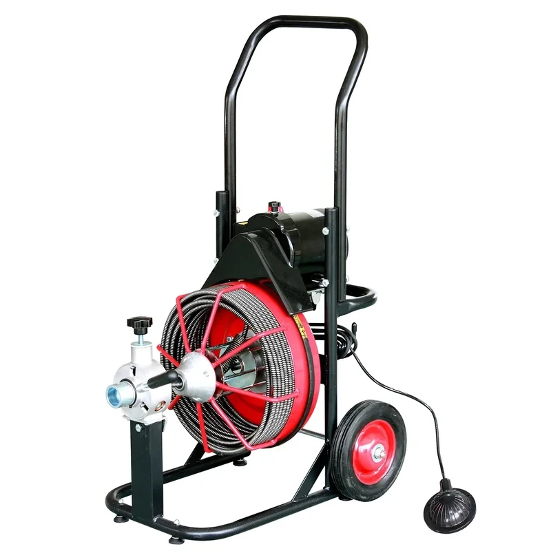 Welping 1 1/4"-4" Automatic Drum Style Cleaners 390W Snake Drill Drain Auger Cleaner
Welping 1 1/4"-4" Automatic Drum Style Cleaners 390W Snake Drill Drain Auger Cleaner
