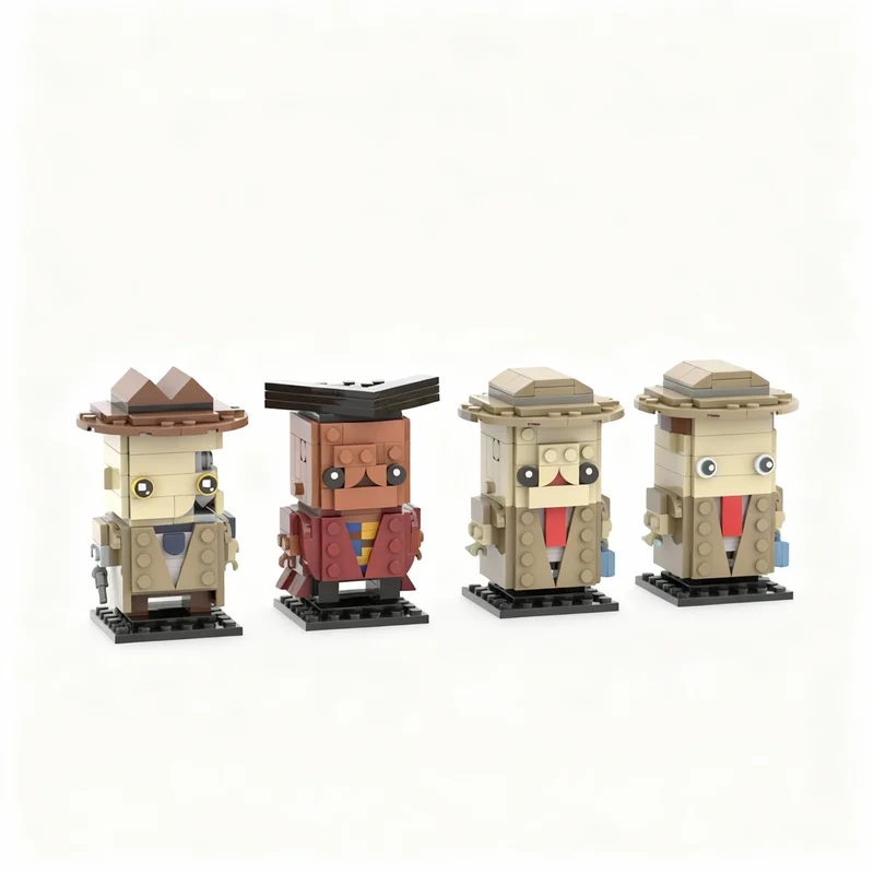 498PCS MOC Creative Model Fallout 4 Brickhead Pack Bricks Architecture DIY Assembly Display Home Decor Gift Collectible
498PCS MOC Creative Model Fallout 4 Brickhead Pack Bricks Architecture DIY Assembly Display Home Decor Gift Collectible