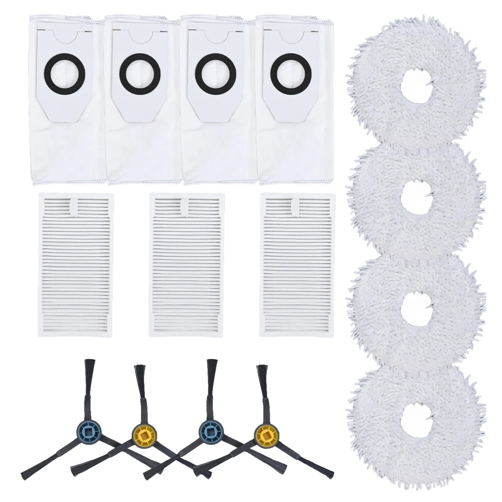 For Midea V12 Accessories Consumables Side Brush Filter Mop Cloth Dust Bag Kit Replacement Part Accessories
For Midea V12 Accessories Consumables Side Brush Filter Mop Cloth Dust Bag Kit Replacement Part Accessories