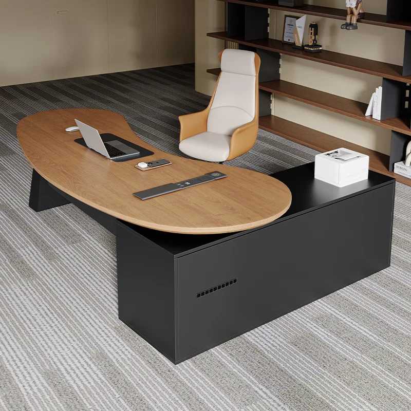 Light luxury modern high-end solid wood boss desk 2025 new high-end special-shaped manager computer desk supervisor desk
Light luxury modern high-end solid wood boss desk 2025 new high-end special-shaped manager computer desk supervisor desk