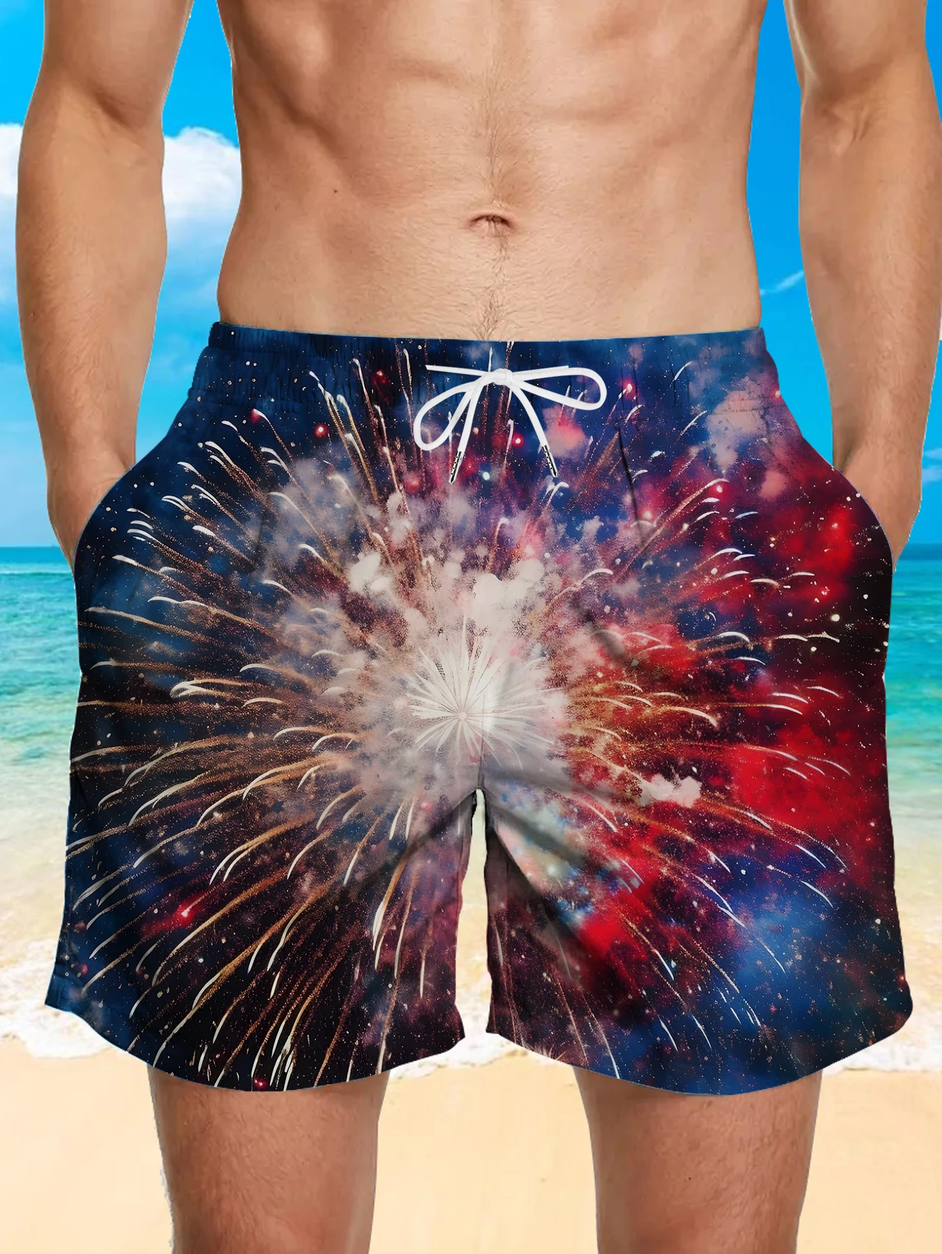 Men's Digital Printed Shorts Full Print Beach Pants Quick Dry Polyester Casual Trunks
Men's Digital Printed Shorts Full Print Beach Pants Quick Dry Polyester Casual Trunks