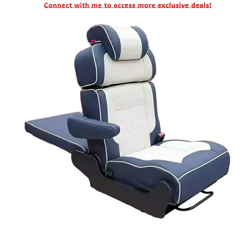 Custom Refitted Multi-Functional RV Passenger Seat Bed Adjustable Reclining Luxury Van Leather Seat For MPV
Custom Refitted Multi-Functional RV Passenger Seat Bed Adjustable Reclining Luxury Van Leather Seat For MPV
