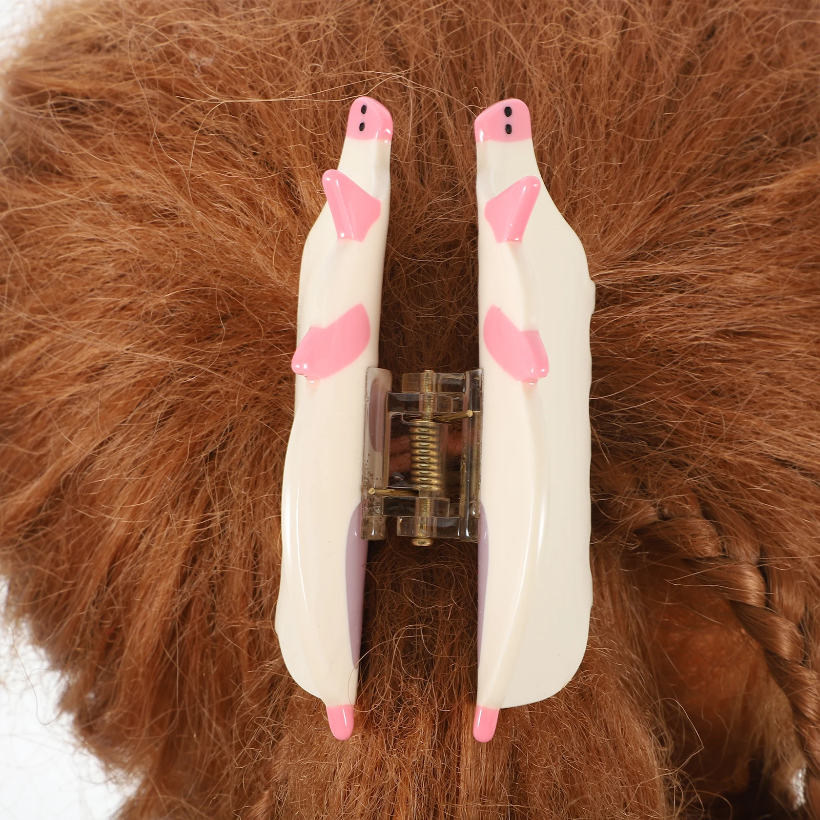 Durable Acetate Pig Hair Clip Whimsical Animal Shape Jaw Clip For Women Thick Hair Styling Accessories
Durable Acetate Pig Hair Clip Whimsical Animal Shape Jaw Clip For Women Thick Hair Styling Accessories