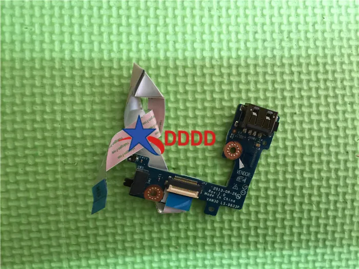 Original FOR Dell Latitude E5440 WiFi Switch USB Port IO Circuit Board PP2TH 0PP2TH VAW30 LS-9833P Fully Tested
Original FOR Dell Latitude E5440 WiFi Switch USB Port IO Circuit Board PP2TH 0PP2TH VAW30 LS-9833P Fully Tested