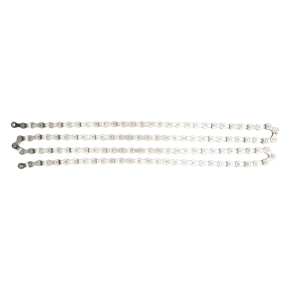 Durable 116 Links Bike Chain Steel Silver Road Bike Chain High Performance 9 Speed Replacement Chain Bike Maintenance
Durable 116 Links Bike Chain Steel Silver Road Bike Chain High Performance 9 Speed Replacement Chain Bike Maintenance