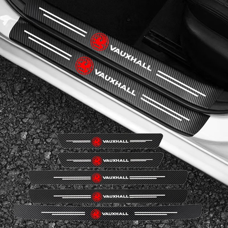 For vauxhall vxr corsa mokka astra SPORTS TOURER grandland combo-e Carbon fiber car door sill Threshold cill protective stickers
For vauxhall vxr corsa mokka astra SPORTS TOURER grandland combo-e Carbon fiber car door sill Threshold cill protective stickers
