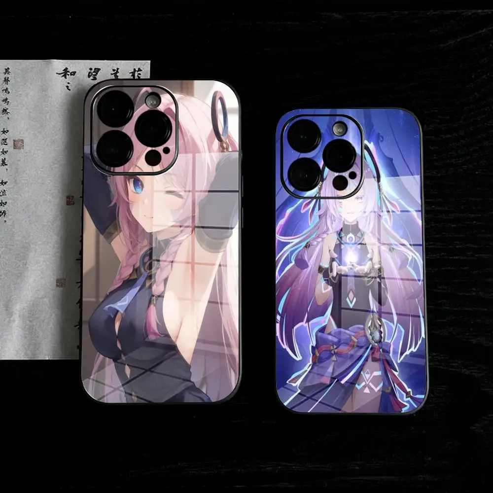 Phone Case For IPhone 17 air 16 15 14 13 12 11 Pro Max X XR Precision holes in acrylic anti-fall glass PC Cover Citlali Genshin
Phone Case For IPhone 17 air 16 15 14 13 12 11 Pro Max X XR Precision holes in acrylic anti-fall glass PC Cover Citlali Genshin