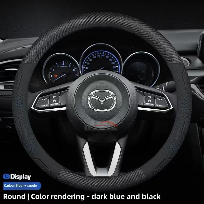 Suede Car Steering Wheel Cover for Mazda 3 CX-5 2 MX-5 CX-3 CX-8 CX-30 2016 - 2020 2021 2022 2023 2024 2025 Auto Accessories
Suede Car Steering Wheel Cover for Mazda 3 CX-5 2 MX-5 CX-3 CX-8 CX-30 2016 - 2020 2021 2022 2023 2024 2025 Auto Accessories