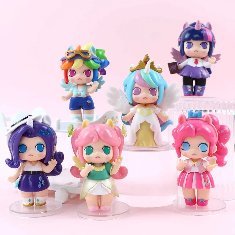 Hot Selling Girl Group My Pony Series Blind Box Trendy Toy Model Cute Desktop Ornament Trendy Item Chinese Version Festvial Gift
Hot Selling Girl Group My Pony Series Blind Box Trendy Toy Model Cute Desktop Ornament Trendy Item Chinese Version Festvial Gift