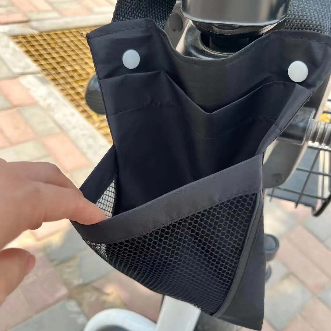 Bike Handlebar Bag - Universal Front Bicycle Pouch for E-Bike/Mountain Bike Detachable Straps, Double-Layer Storage Phone Pocket
Bike Handlebar Bag - Universal Front Bicycle Pouch for E-Bike/Mountain Bike Detachable Straps, Double-Layer Storage Phone Pocket