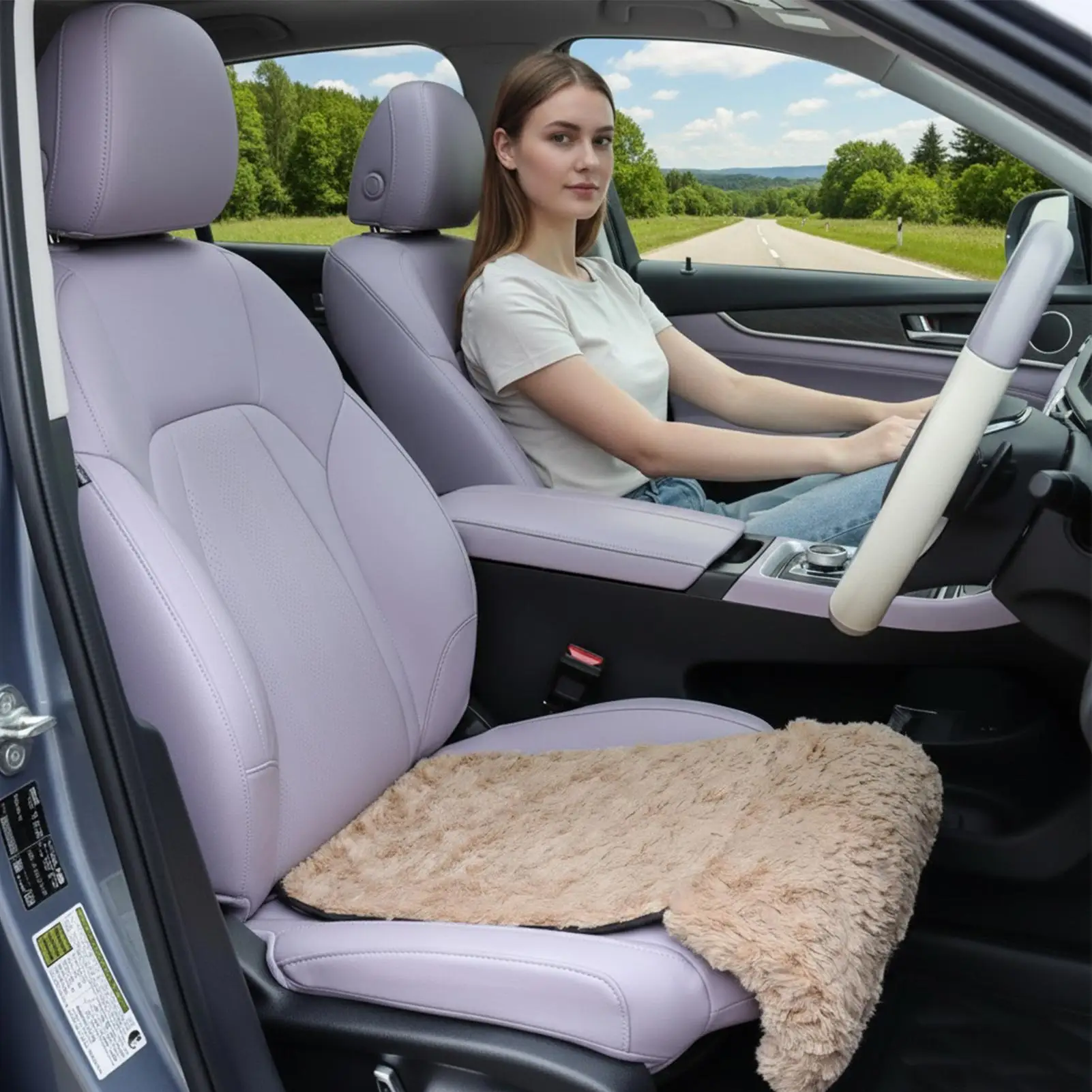 Чехол на автомобильное сиденье, плюшевая эргономичная нескользящая подушка, защитные чехлы для автомобильных сидений для семейного вождения, автомобильного внутреннего и наружного зимнего автомобиля
Чехол на автомобильное сиденье, плюшевая эргономичная нескользящая подушка, защитные чехлы для автомобильных сидений для семейного вождения, автомобильного внутреннего и наружного зимнего автомобиля