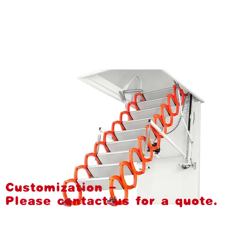 Customize.Modern Manual Retractable Folding Telescopic Lift Ladder Indoor Outdoor Wall-Mounted Aluminium Loft Staircas
Customize.Modern Manual Retractable Folding Telescopic Lift Ladder Indoor Outdoor Wall-Mounted Aluminium Loft Staircas