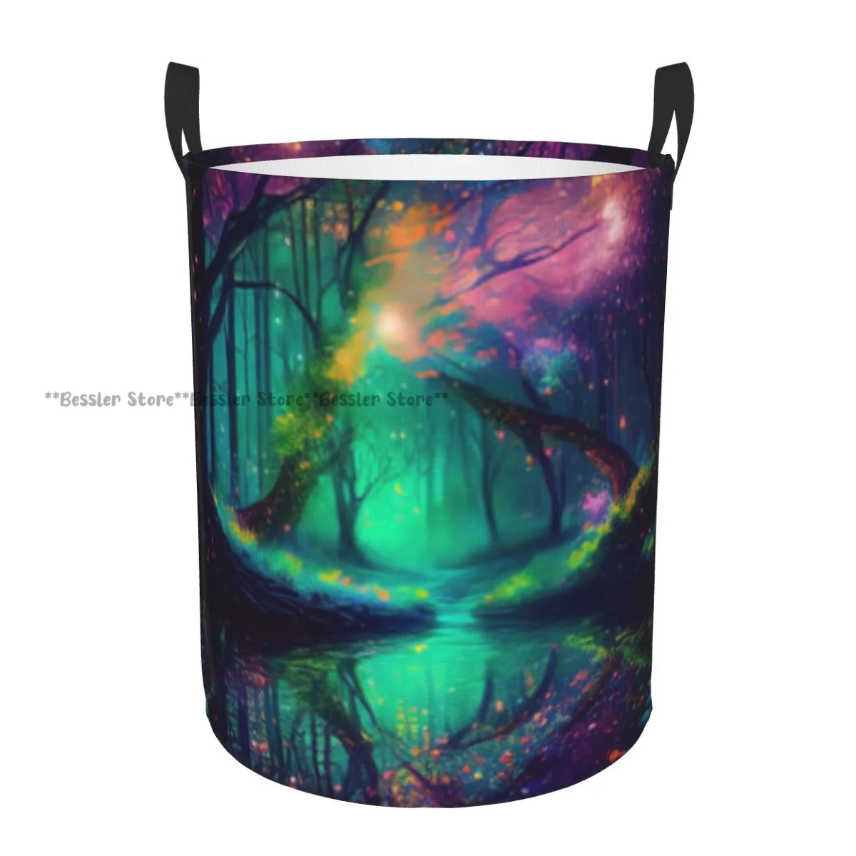 Fantasy Forest-glowing Fairytale Laundry Basket Folding Dirty Clothes Toys Storage Bucket Household
Fantasy Forest-glowing Fairytale Laundry Basket Folding Dirty Clothes Toys Storage Bucket Household