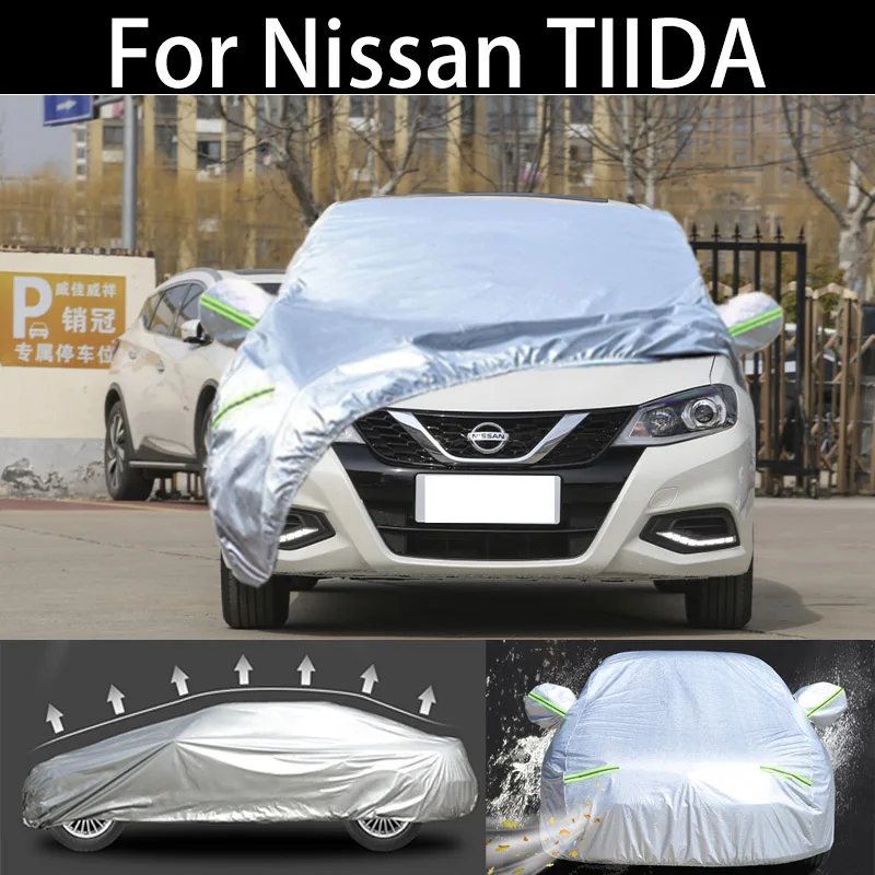For Nissan TIIDA car Cover Dustproof Outdoor Indoor UV Snow Resistant Sun rain Protection waterproof hail cover for car
For Nissan TIIDA car Cover Dustproof Outdoor Indoor UV Snow Resistant Sun rain Protection waterproof hail cover for car