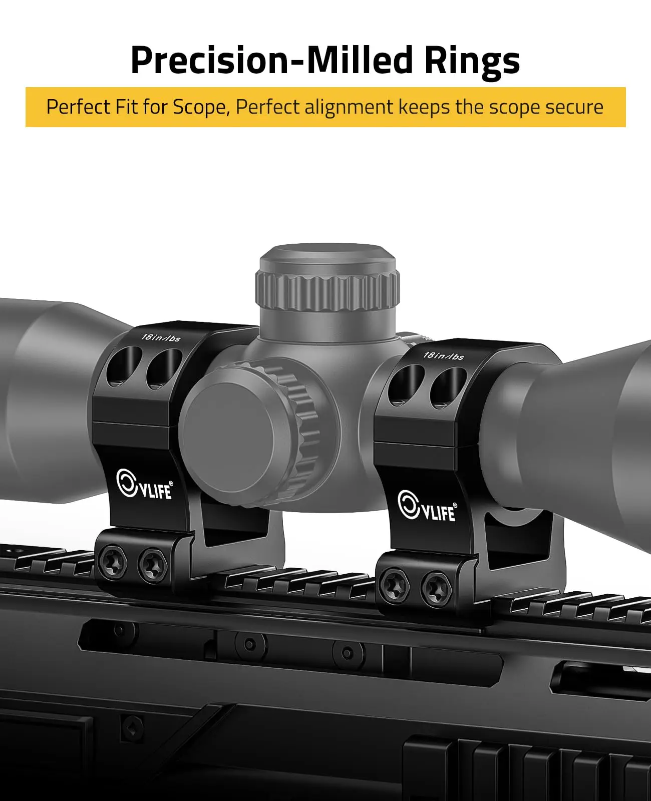Airsoft Rifle Scope Rings Mount 30mm Diameter Tube - Compatible with Picatinny Rails 2 Pieces 0.90" 1.0'' 1.26'' 1.54‘’Heigth
Airsoft Rifle Scope Rings Mount 30mm Diameter Tube - Compatible with Picatinny Rails 2 Pieces 0.90" 1.0'' 1.26'' 1.54‘’Heigth