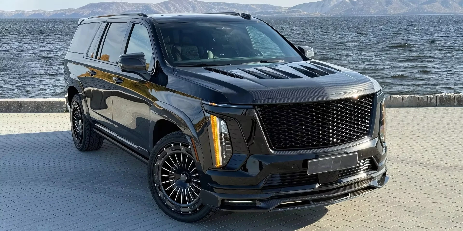 Custom Products LD Style Dry Carbon Fiber Body Kit forCadillac Escalade-Front Lip/Side Skirts/Car Bumpers Conversion Kit 2024-26
Custom Products LD Style Dry Carbon Fiber Body Kit forCadillac Escalade-Front Lip/Side Skirts/Car Bumpers Conversion Kit 2024-26