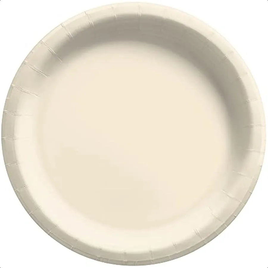 Vanilla Creme Round Paper Plates 6.75 Pack Of 20 Perfect For Parties Celebrations and Picnics
Vanilla Creme Round Paper Plates 6.75 Pack Of 20 Perfect For Parties Celebrations and Picnics