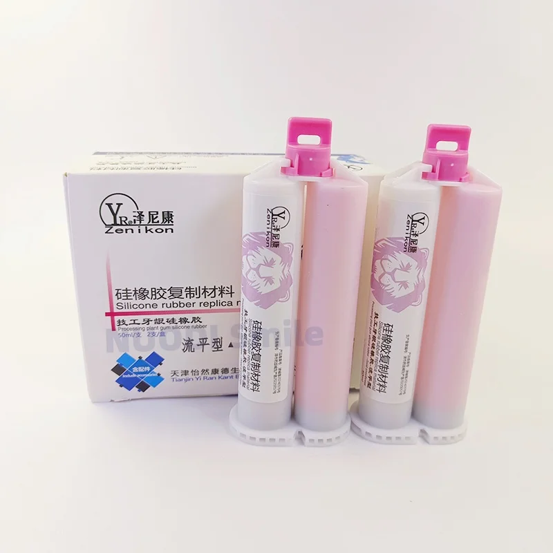 Zenikon Dental Gingival Mask Duplication Silicone Impression Material Set Flow Leveling Dental Artificial Gingival Mask Silicone
Zenikon Dental Gingival Mask Duplication Silicone Impression Material Set Flow Leveling Dental Artificial Gingival Mask Silicone