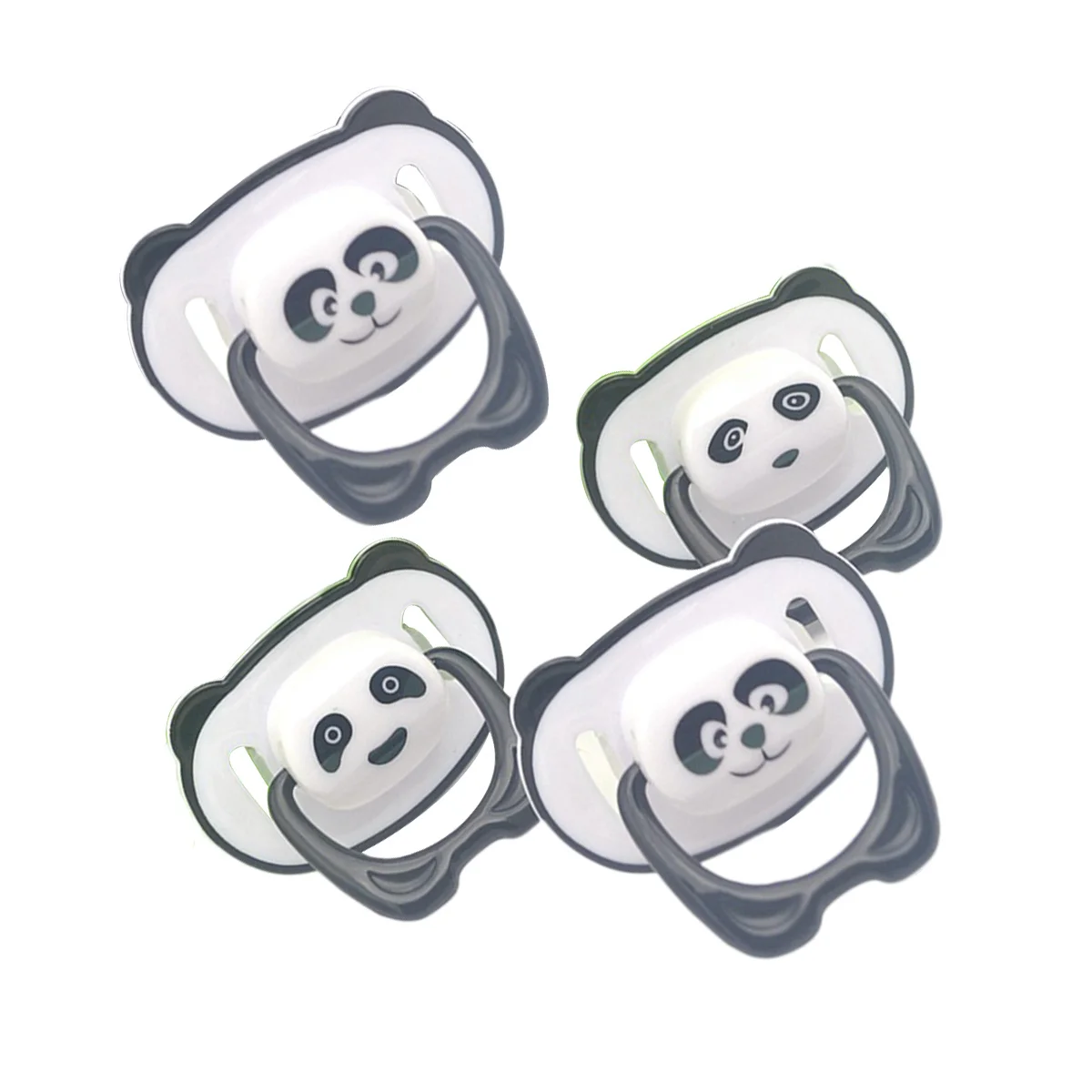 4 шт. детские пустышки безопасные силиконовые пустышки в форме панды с круглой плоской головкой зажимы для пустышек детские удобные пустышки набор детских пустышек
4 шт. детские пустышки безопасные силиконовые пустышки в форме панды с круглой плоской головкой зажимы для пустышек детские удобные пустышки набор детских пустышек