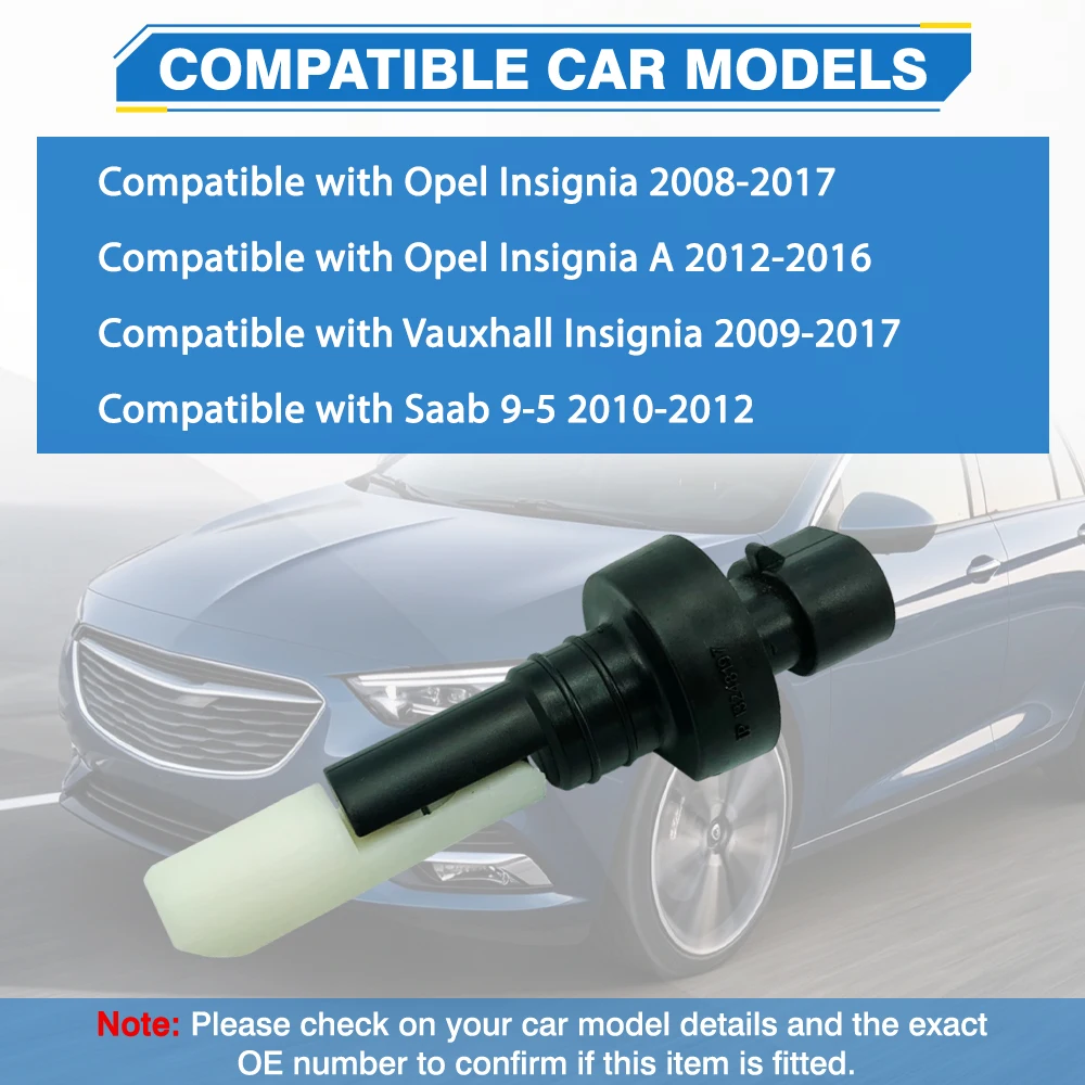 Windshield Washer Fluid Level Sensor 13248197 93731459 For Opel Insignia A Vauxhall Insignia Saab 9-5 Car Accessories
Windshield Washer Fluid Level Sensor 13248197 93731459 For Opel Insignia A Vauxhall Insignia Saab 9-5 Car Accessories