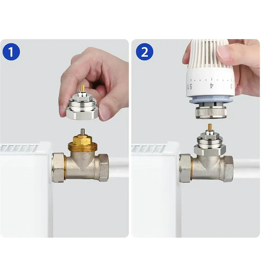 2pcs Heatsink Adapter M30x1.0 To M30x1.5 Converting Threaded Thermostatic Valve Adapter For Modern Temperature Control
2pcs Heatsink Adapter M30x1.0 To M30x1.5 Converting Threaded Thermostatic Valve Adapter For Modern Temperature Control