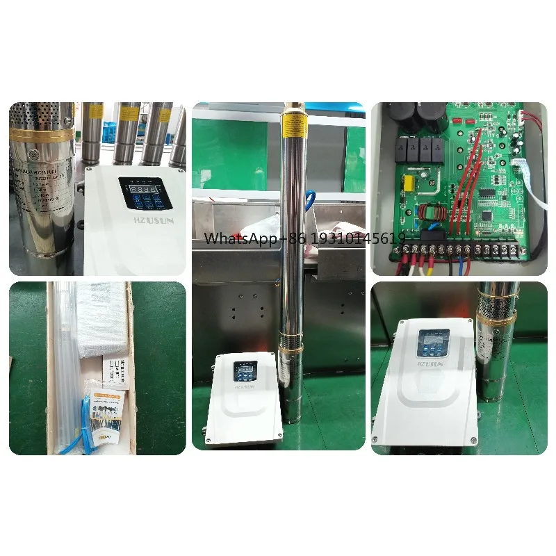 【From China】HZUSUN 1300W DC AC 3 Inch Hose High Volume Solar Powered Shallow Well Powerful Submersible Pump For Cattle Livestock
【From China】HZUSUN 1300W DC AC 3 Inch Hose High Volume Solar Powered Shallow Well Powerful Submersible Pump For Cattle Livestock