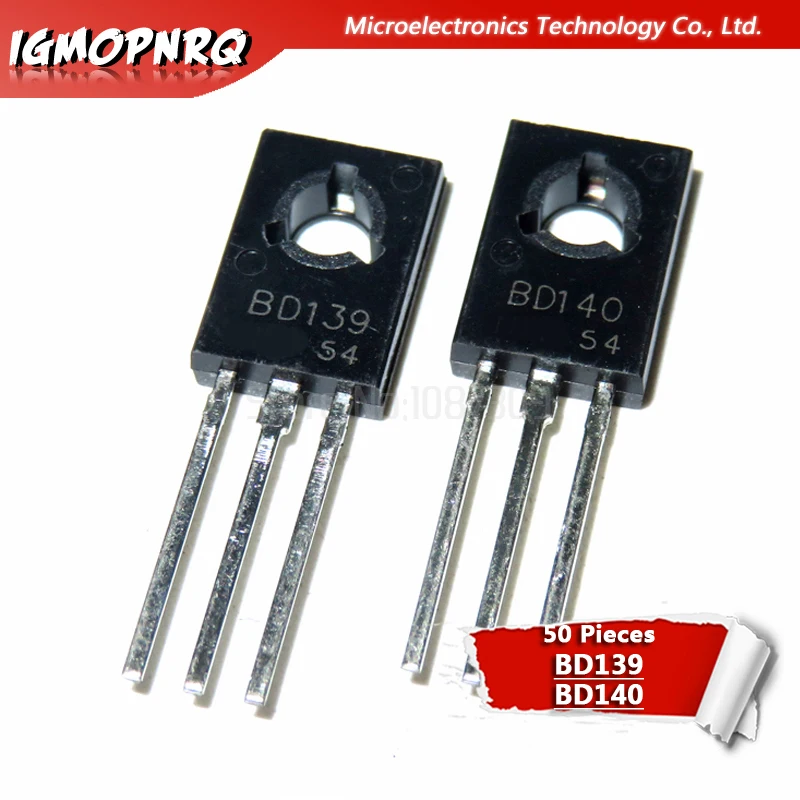 50pcs BD139 BD140 D139 D140 Each 25pcs TO-126 NPN 1.5A 80V NPN Epitaxial Triode Transistor new
50pcs BD139 BD140 D139 D140 Each 25pcs TO-126 NPN 1.5A 80V NPN Epitaxial Triode Transistor new