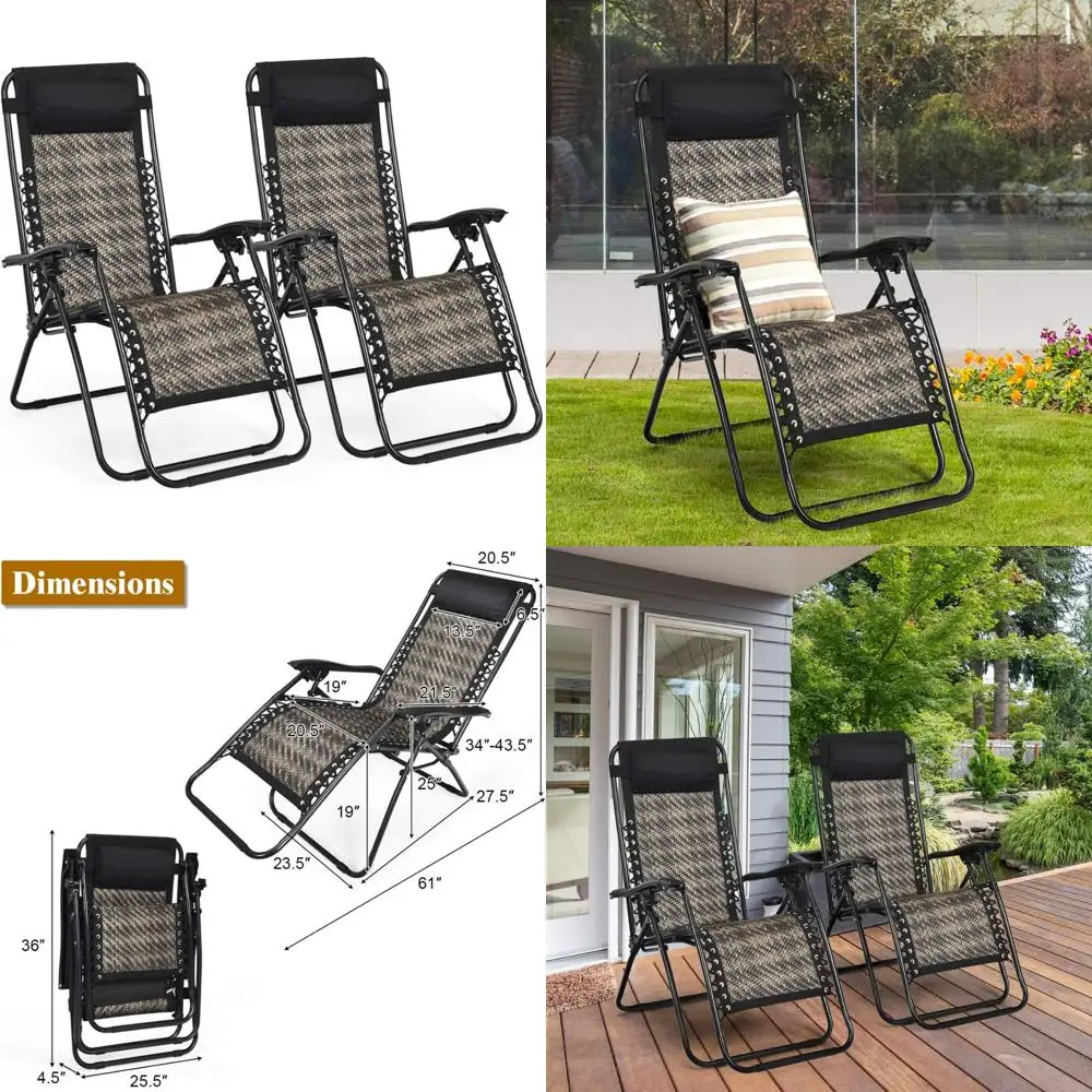 Уличное складное кресло для отдыха с невесомостью, съемной подушкой для головы и регулируемыми функциями
Уличное складное кресло для отдыха с невесомостью, съемной подушкой для головы и регулируемыми функциями